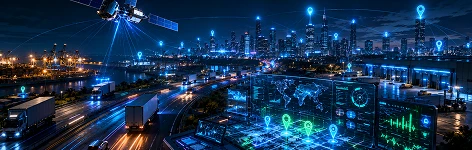 Real-time shipment tracking with GPS
